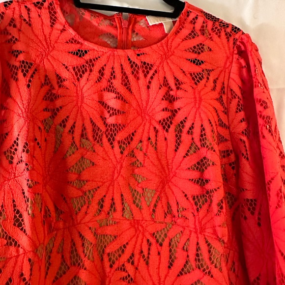 MICHAEL Michael Kors Palmbeach Minidress in Sangria size 14 - Picture 9 of 10